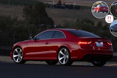 Audi RS5 US Version (2013) Misano Red Rear