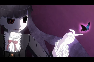 Blood Butterfly Fang Kirishiki Sunako Red Eyes Shiki Vampire ...