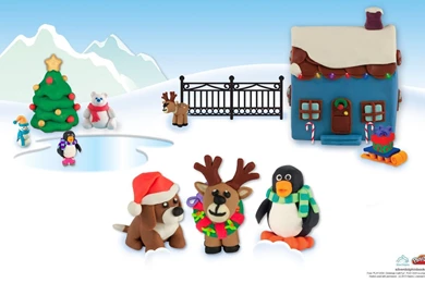 Silver Dolphin Books–Celebrating New PLAY DOH Christmas Kit With ...