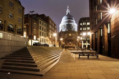 London City Street Night Wallpapers   1680x1050   703062