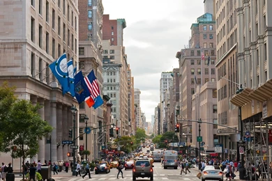 Download Wallpapers 1920x1080 New York, City, Street, Traffic ...