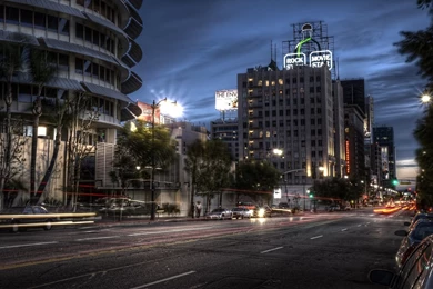 City Street Night Hdr Lights Street1 Wide Net Other Best ...