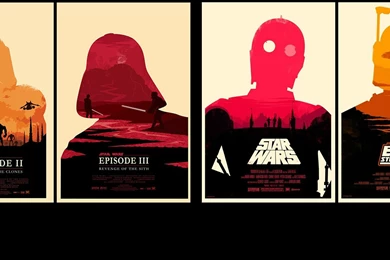 Star Wars Originals + Prequels Combined For Dual Screen Wallpapers ...