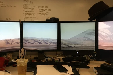 I Spliced The New Trailer's Opening Pan Together Into A 3840x1080 ...