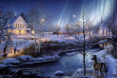 Winter Wallpapers Snow Hd Wallpapers For Desktop Scene Wallpapers ...