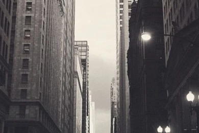 Chicago City Landscape. Tap To See More Black And White Style ...