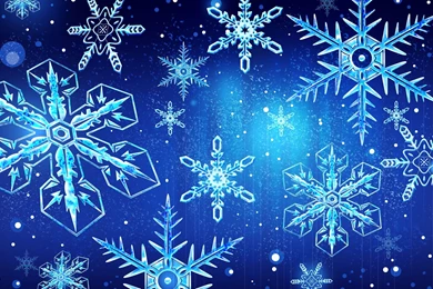 Blue Winter HD Wallpaper, Blue Winter Background, New Wallpapers