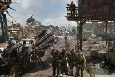 Fallout 3 Game Scene HD Desktop Wallpapers : Widescreen : High ...