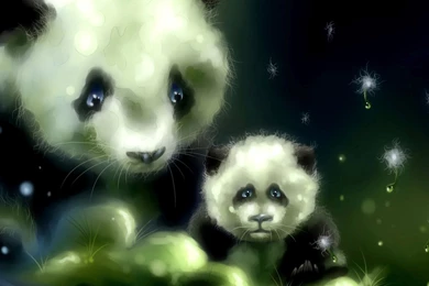 Pandas Wallpapers   Digital Art Wallpapers