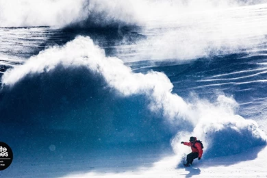 Snowboard Wallpaper: Austin Smith Spray Painting Whitelines ...