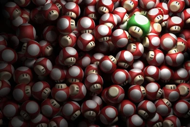 Shroooms   Desktop Backgrounds By RetroLin On DeviantArt