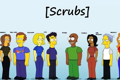 Simpsonized Scrubs By Paolitos On DeviantArt