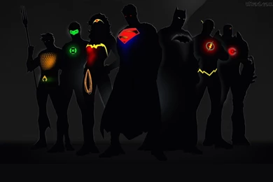 Papel De Parede DC Comics   Super Heróis