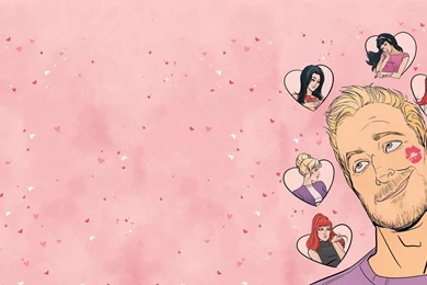 Hawkeye In Love, Marvel, Funny, 2560x1440 HD Wallpapers And FREE ...