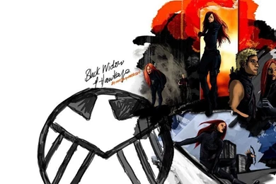 Black Widow And Hawkeye Wallpapers By Nottonyharrison On DeviantArt