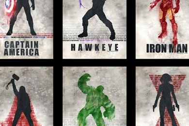 America Black Widow Hawkeye The Avengers (movie) Wallpapers