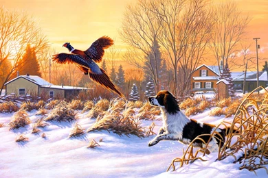 Winter Painting HD Wallpapers