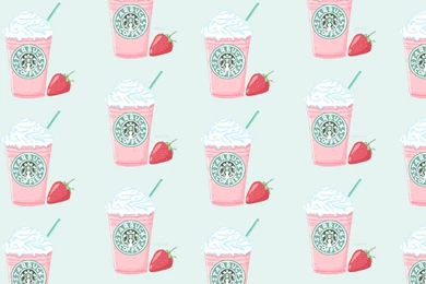 Strawberry Starbucks Ask.fm Backgrounds   Food Wallpapers