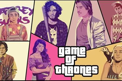 Gta 5 Game Of Thrones Crossover HD Wallpapers