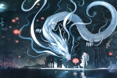 Desktop Wallpapers: Dragon Battle