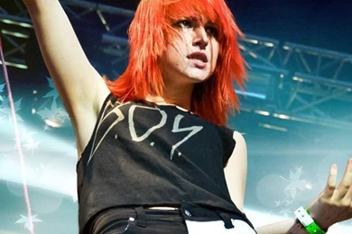 Download Hayley Williams In Two colored Pants Wallpapers For iPhone 4