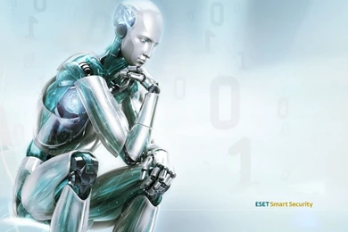 Blue Robots Nod32 Eset Fresh New Hd Wallpapers [Your Popular HD ...