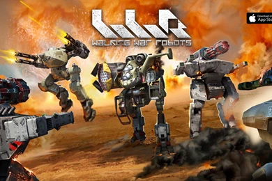 2 Walking War Robots HD Wallpapers