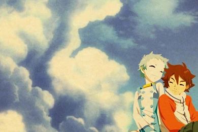 Eureka Seven Vision Of Heaven Clouds Hd Wallpapers   (