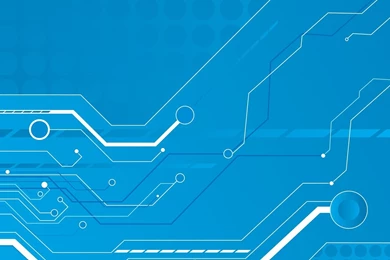 HDscreen: Blue Circuit Boards Graphics Shapes Technology Desktop ...