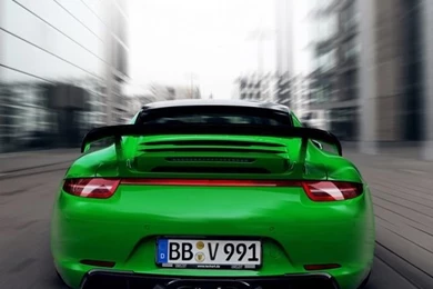 640x1136 2013 TechArt Porsche 911 Carrera 4S Motion Rear Iphone 5 ...