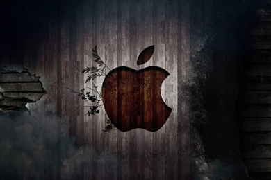iPad Retina HD Wallpapers Apple In Wood   iPad Help For IPad, iPad ...