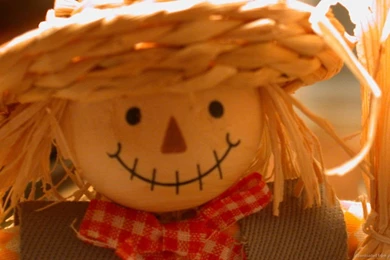 Download 1366x768 Halloween Scarecrow Wallpapers