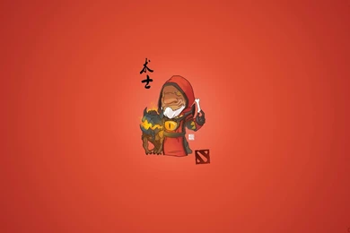 Download Wallpapers 1920x1080 Warlock, Dota 2, Chibi, Simple Art ...