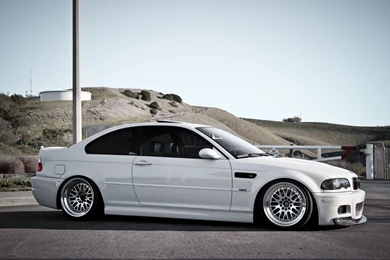 Bmw E46 M3 White   Wallpaper.