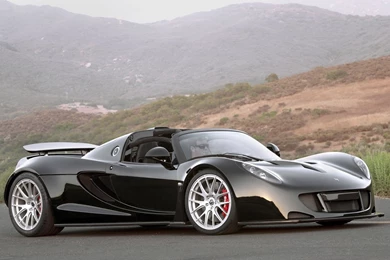 Download Wallpapers 3840x2160 Hennessey, Venom, Gt, Spyder, Black ...