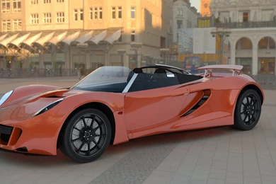 Orange Hennessey Venom GT In The City Wallpapers 26473