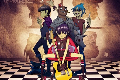 Top Gorillaz Wallpapers 1600 Images For Pinterest