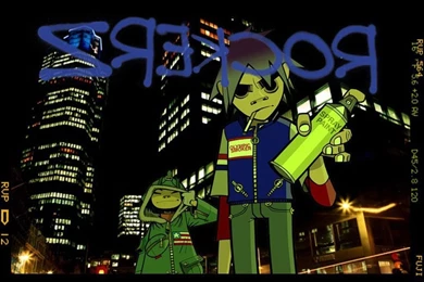 Gorillaz Rocker: Music Wallpapers   Backgrounds Bandit