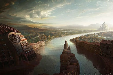 44 HD Masterpieces Of Matte Paintings And Fantasy Scene Wallpapers ...