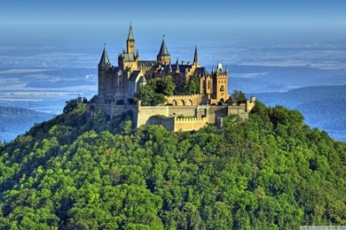 Mountain Top Castle HD Desktop Wallpapers : High Definition ...