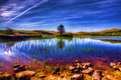 Beautiful Loch In Summer Beautiful Wallpaper Backgrounds   1440x900 ...