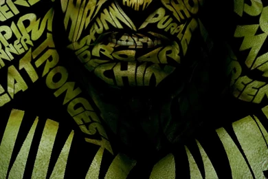 HDscreen: Incredible Hulk The Incredible Hulk Typographic Portrait ...