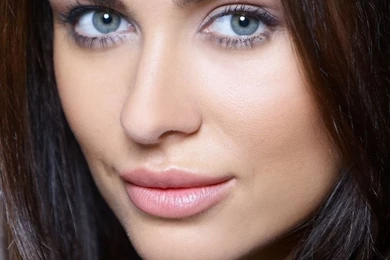 Download Wallpapers 1080x1920 Eyes, Model, Portrait, Woman, Blue ...