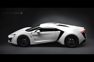 W Motors Lykan Side View Wallpapers Wide