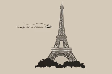 Eiffel Tower Wall Murals Wallpapers HD 1920x1080