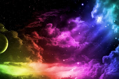 Rainbow Space Wallpapers » WallDevil   Best Free HD Desktop And ...