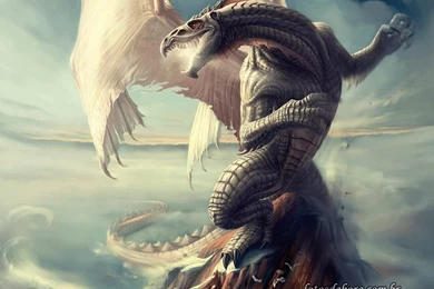 White Dragon Wallpapers