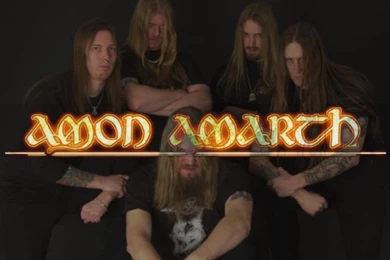 Wallpapers Amon Amarth Name Band 1024x768