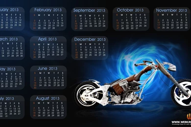 Year 2013 Calendar – Best Desktop Wallpapers Calendar 2013 2016 ...