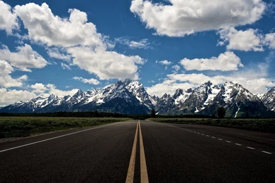 Mountain Road Wallpapers